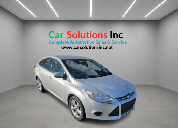 2014 Ford Focus Silver Sedan - Image 2