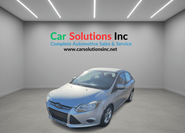 2014 Ford Focus Silver Sedan
